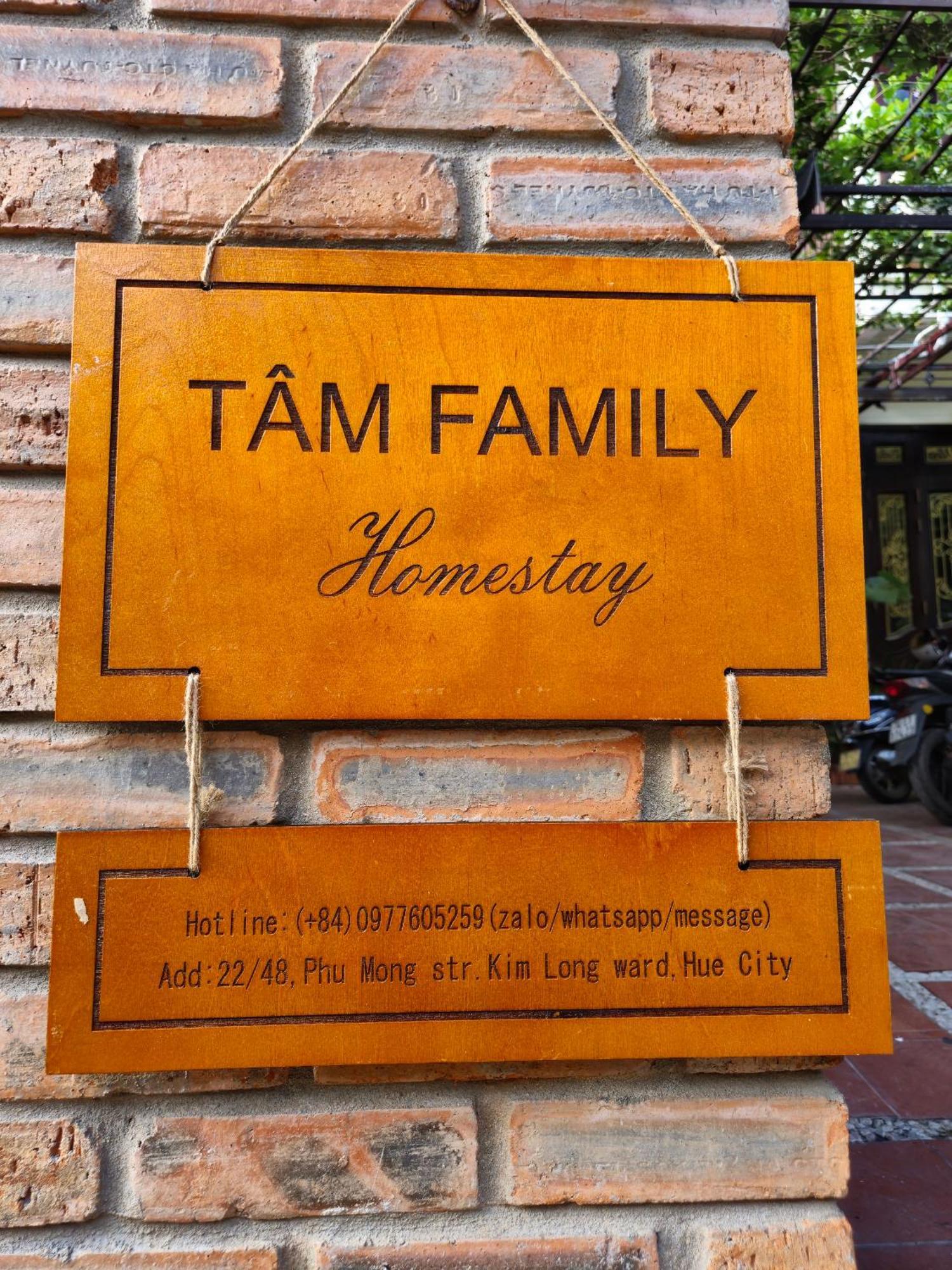 Tam Family Homestay-Hue Exterior photo